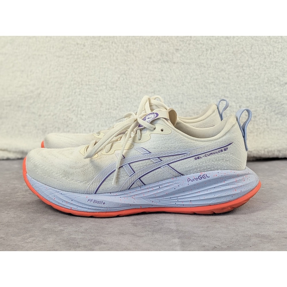 Asics Gel-Cumulus 27 Tokyo Collection Birch Purple Running Shoes 1012B955 Womens